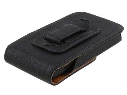 Textured Synthetic Leather Vertical Belt Pouch for HTC EVO 3D