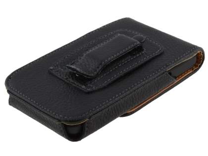 Textured Synthetic Leather Vertical Belt Pouch for HTC EVO 3D