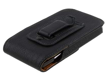Textured Synthetic Leather Vertical Belt Pouch for HTC Velocity 4G