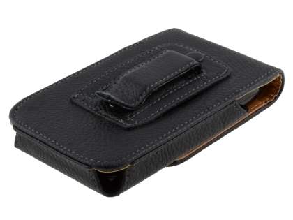 Textured Synthetic Leather Vertical Belt Pouch for Samsung Google Nexus S