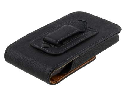 Textured Synthetic Leather Vertical Belt Pouch for Samsung Omnia 7