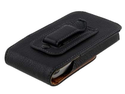 Textured Synthetic Leather Vertical Belt Pouch for Samsung Galaxy Xcover S5690