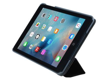 Slim Synthetic Leather Flip Case with Stand for iPad mini - Classic Black Slim Synthetic Leather Flip Case with Stand for iPad mini - Classic Black