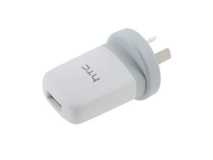 Genuine HTC 5W USB-A Charging Adapter - White