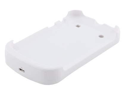 BlackBerry Bold 9900 Battery Case - White