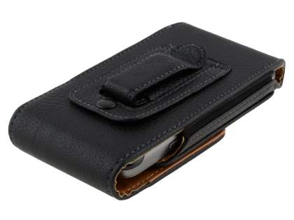 Textured Synthetic Leather Vertical Belt Pouch for Samsung Galaxy Xcover S5690