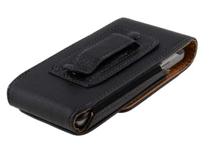 Textured Synthetic Leather Vertical Belt Pouch for Samsung Galaxy Xcover S5690