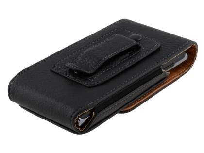Textured Synthetic Leather Vertical Belt Pouch for LG Optimus L5 E610