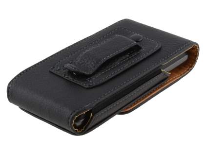 Textured Synthetic Leather Vertical Belt Pouch for LG Optimus 2X P990