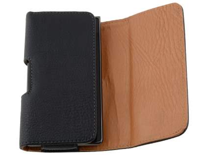 Textured Synthetic Leather Belt Pouch for LG