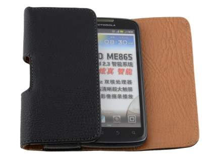 Textured Synthetic Leather Belt Pouch for Motorola