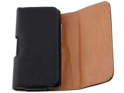 Textured Synthetic Leather Belt Pouch for HTC Velocity 4G