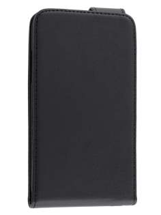 Synthetic Leather Flip Case for Samsung Galaxy Note 2 4G - Black