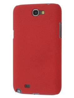 Sandblasted Hard Case for Samsung N7100 Galaxy Note II - Red Hard Case