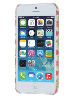 Vintage Inspired Lacquered Shell Case for iPhone SE(1st Gen)/5s/5