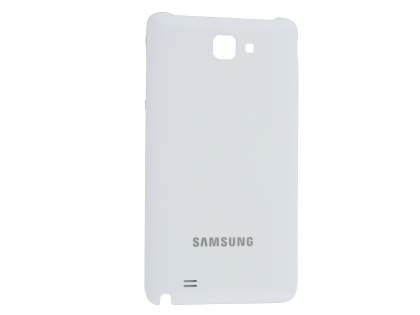Genuine Samsung Galaxy Note Battery Cover - White Battery Cover