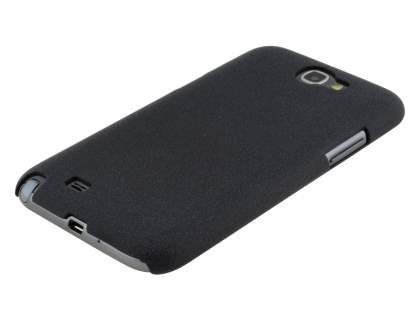 Sandblasted Hard Case for Samsung N7100 Galaxy Note II - Black
