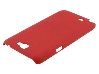 Sandblasted Hard Case for Samsung N7100 Galaxy Note II - Red
