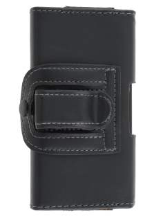 Smooth Synthetic Leather Belt Pouch