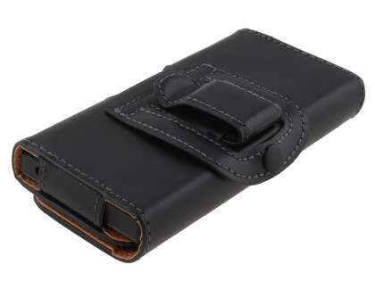 Smooth Synthetic Leather Belt Pouch