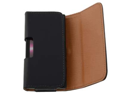 Smooth Synthetic Leather Belt Pouch