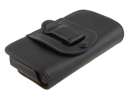 Extra-tough Genuine Leather ShineColours belt pouch for Sony Xperia Sola MT27i