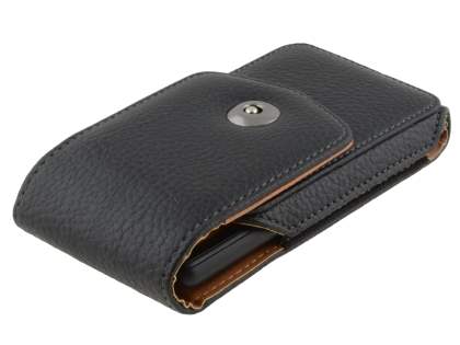 Textured Synthetic Leather Vertical Belt Pouch for Nokia Lumia 820