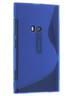 Wave Case for Nokia Lumia 920 - Frosted Blue/Blue Soft Cover