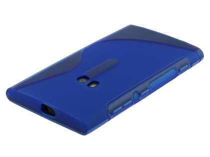 Wave Case for Nokia Lumia 920 - Frosted Blue/Blue