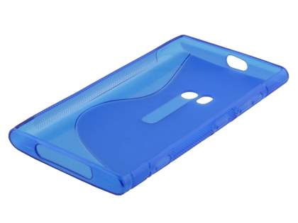 Wave Case for Nokia Lumia 920 - Frosted Blue/Blue