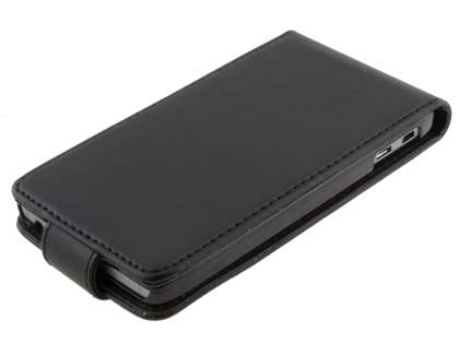 Synthetic Leather Flip Case for Motorola RAZR HD 4G XT925 - Black
