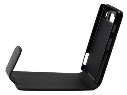 Synthetic Leather Flip Case for Motorola RAZR HD 4G XT925 - Black