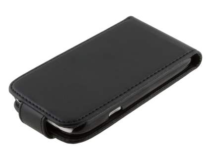 Synthetic Leather Flip Case for HTC Desire X - Black