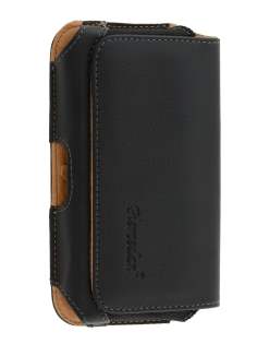 Synthetic Leather Belt Pouch - Mobile Only - Classic Black Belt Pouch