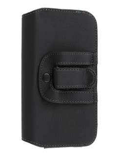 Synthetic Leather Belt Pouch - Mobile Only - Classic Black