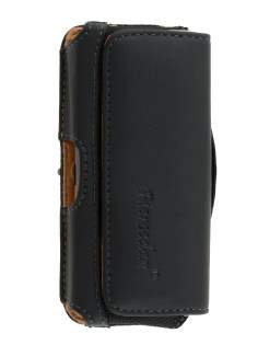 Nokia C5-03 Synthetic Leather Belt Pouch - Classic Black Belt Pouch