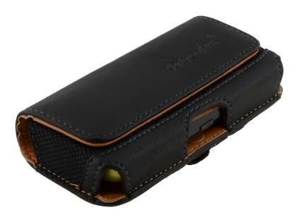 Nokia C5-03 Synthetic Leather Belt Pouch - Classic Black