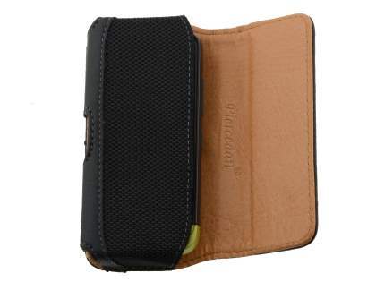 Nokia C5-03 Synthetic Leather Belt Pouch - Classic Black