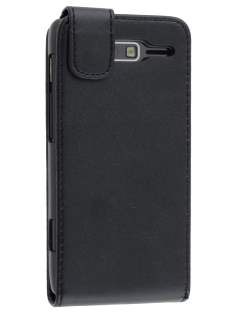 Motorola RAZR M 4G XT905 Synthetic Leather Flip Case - Classic Black