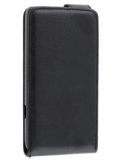 Motorola RAZR M 4G XT905 Synthetic Leather Flip Case - Classic Black