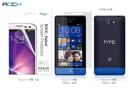 ROCK Naked HD & AS Screen Protector for HTC Windows Phone 8S