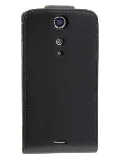 Synthetic Leather Flip Case for Sony Xperia TX LT29i - Black Synthetic Leather Flip Case for Sony Xperia TX LT29i - Black