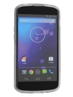 Wave Case for LG Nexus 4 E960 - Frosted Clear/Clear