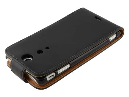 Synthetic Leather Flip Case for Sony Xperia TX LT29i - Black