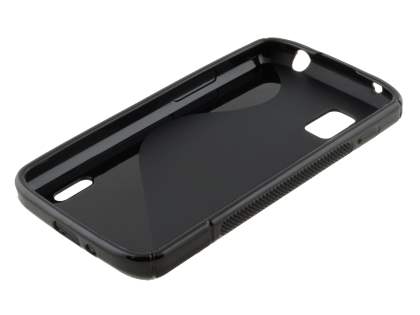 Wave Case for LG Nexus 4 E960 - Frosted Black/Black