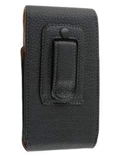 Textured Synthetic Leather Vertical Belt Pouch for Motorola