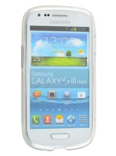 Wave Case for Samsung I8190 Galaxy S3 mini - Frosted Clear/Clear