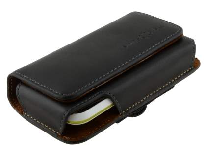 Extra-tough Genuine Leather ShineColours belt pouch for Motorola DEFY XT535