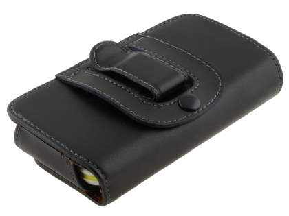Extra-tough Genuine Leather ShineColours belt pouch for Motorola DEFY XT535