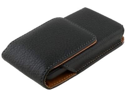 Textured Synthetic Leather Vertical Belt Pouch for Nokia Lumia 620
